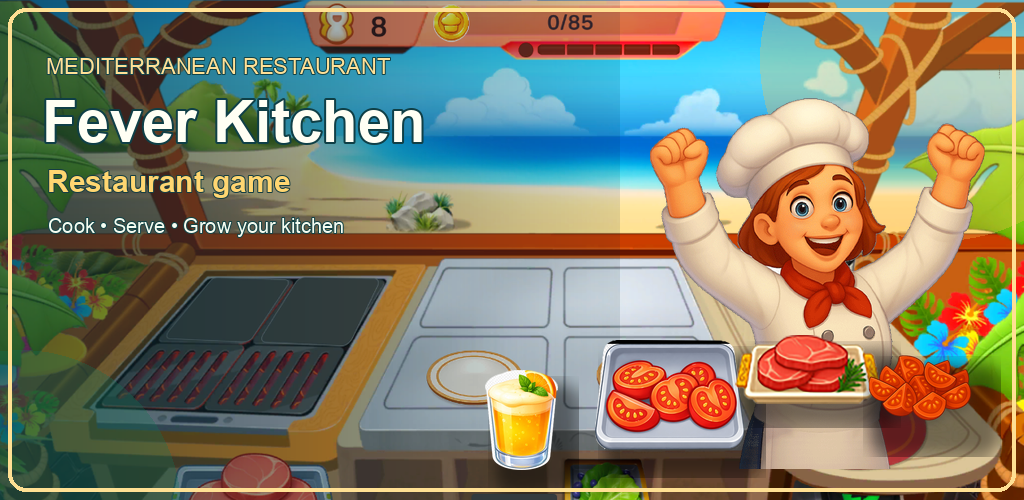 Fever Kitchen restaurant level with a Mediterranean kitchen